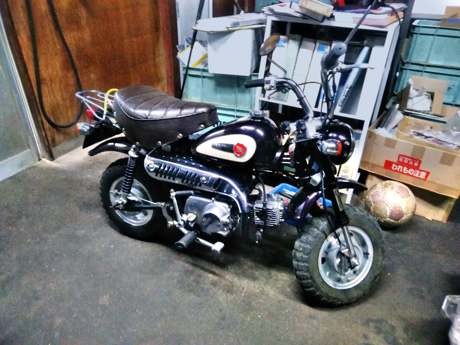 5ℓモンキー純正タンク パープル 【公式通販】